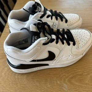 Nike Air Jordan Kids Sneakers White and Black